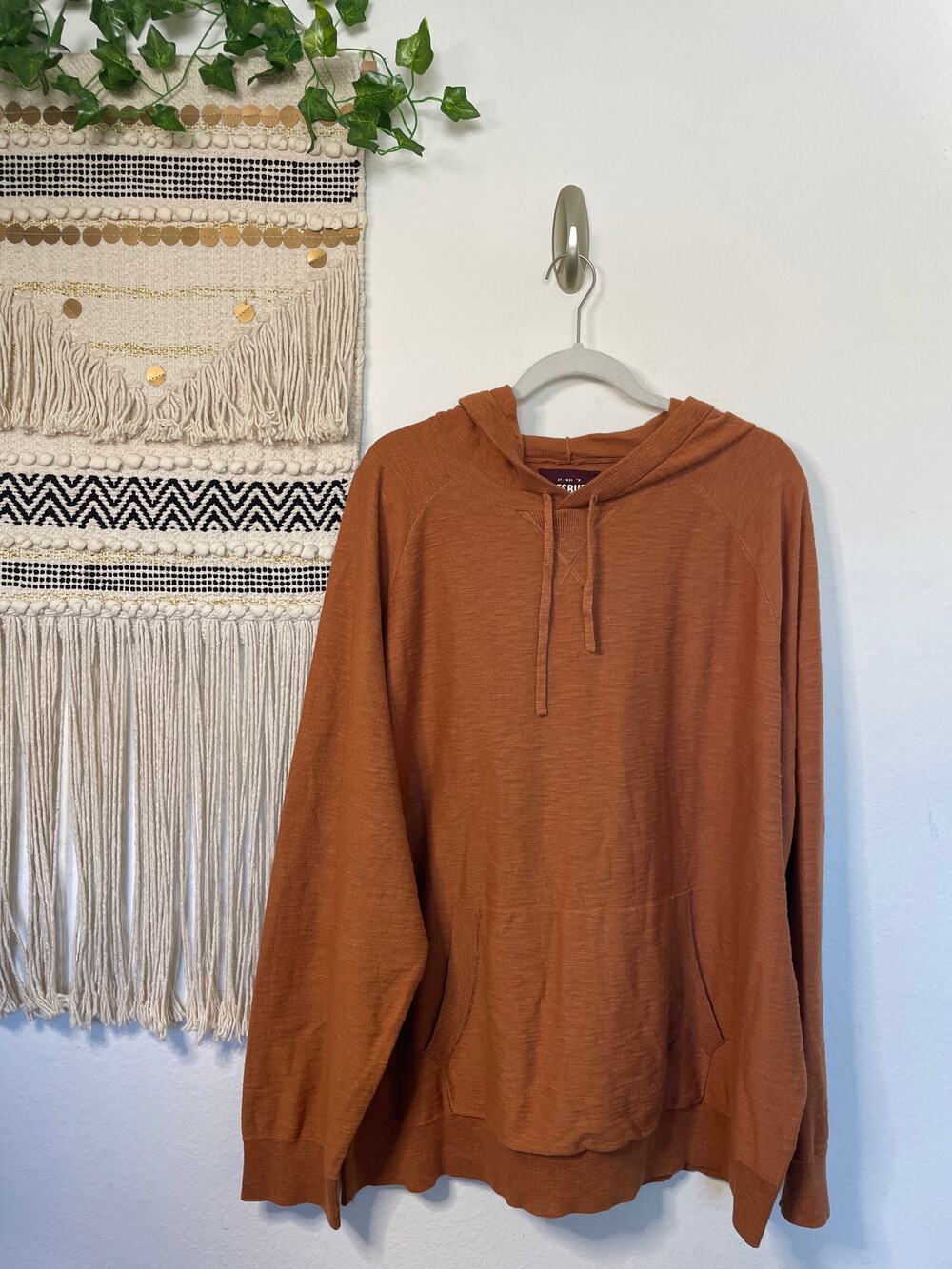 Alesbury Rust Brown Mens Hoodie Sweater XXL